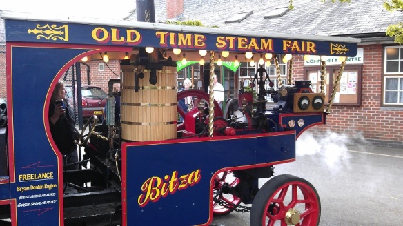 Bitza Steam Lorry  Fordingbridge - April 2014 1