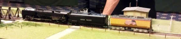 BR HO Modular Group With UP Tender - NMRA 2014 1