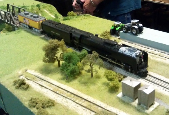 BR HO Modular Group With UP Tender - NMRA 2014 11