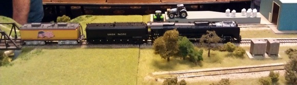 BR HO Modular Group With UP Tender - NMRA 2014 12