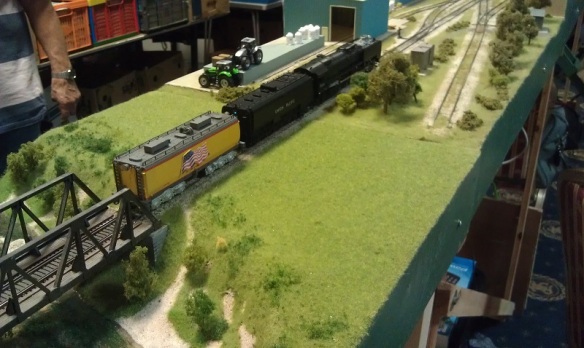 BR HO Modular Group With UP Tender - NMRA 2014 14
