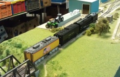 BR HO Modular Group With UP Tender - NMRA 2014 17