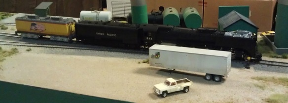BR HO Modular Group With UP Tender - NMRA 2014 18