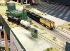 BR HO Modular Group With UP Tender - NMRA 2014 4