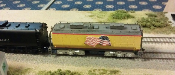 BR HO Modular Group With UP Tender - NMRA 2014 5