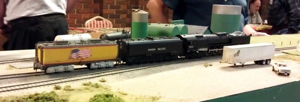 BR HO Modular Group With UP Tender - NMRA 2014 7