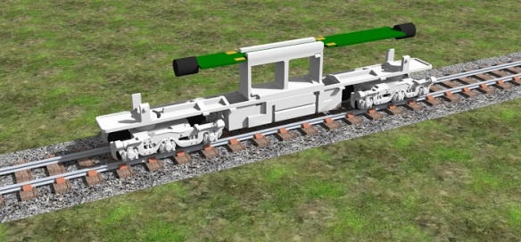 Alco C-628 Dummy Chassis Render 4
