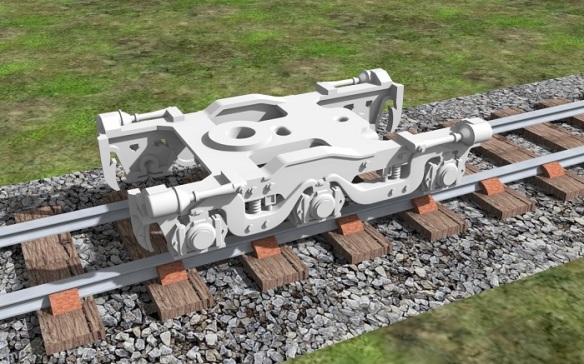 Alco C-628 Dummy Chassis Render 8