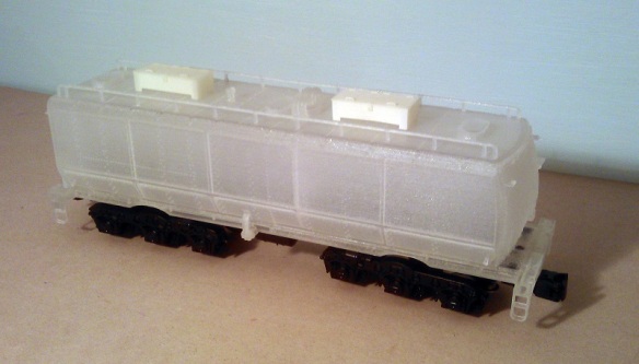 O Scale Tender on Chassis - Raw 5