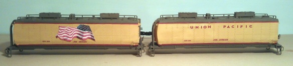 O Scale Tender Shells Finished 1