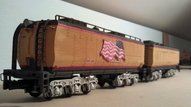 O Scale Tender Shells Finished 11
