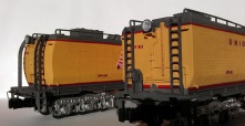 O Scale Tender Shells Finished 7