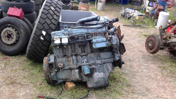 GDSF 2015 Auto Jumble Old Engine