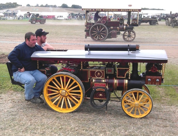 GDSF 2015 Miniature Traction Engine Lady Of the Lake
