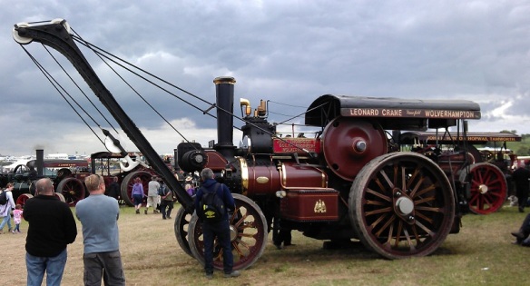 GDSF 2015 Traction Engine With Crain