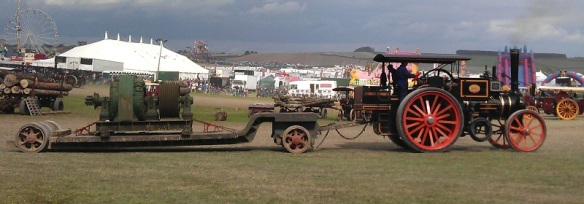GDSF 2015 Traction Engine With Load